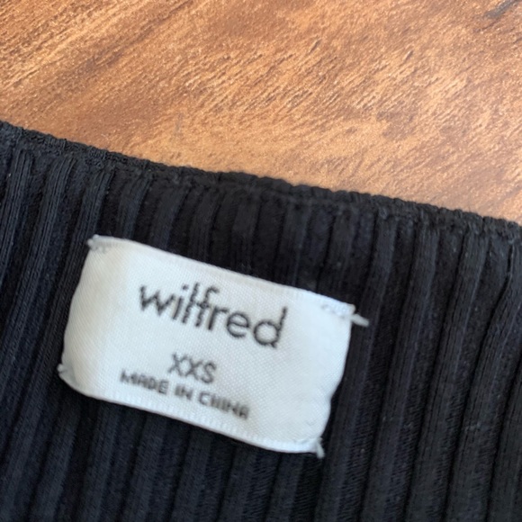 ๐ ARITZIA WILFRED GABY BLACK TUBE TOP - Picture 3 of 5